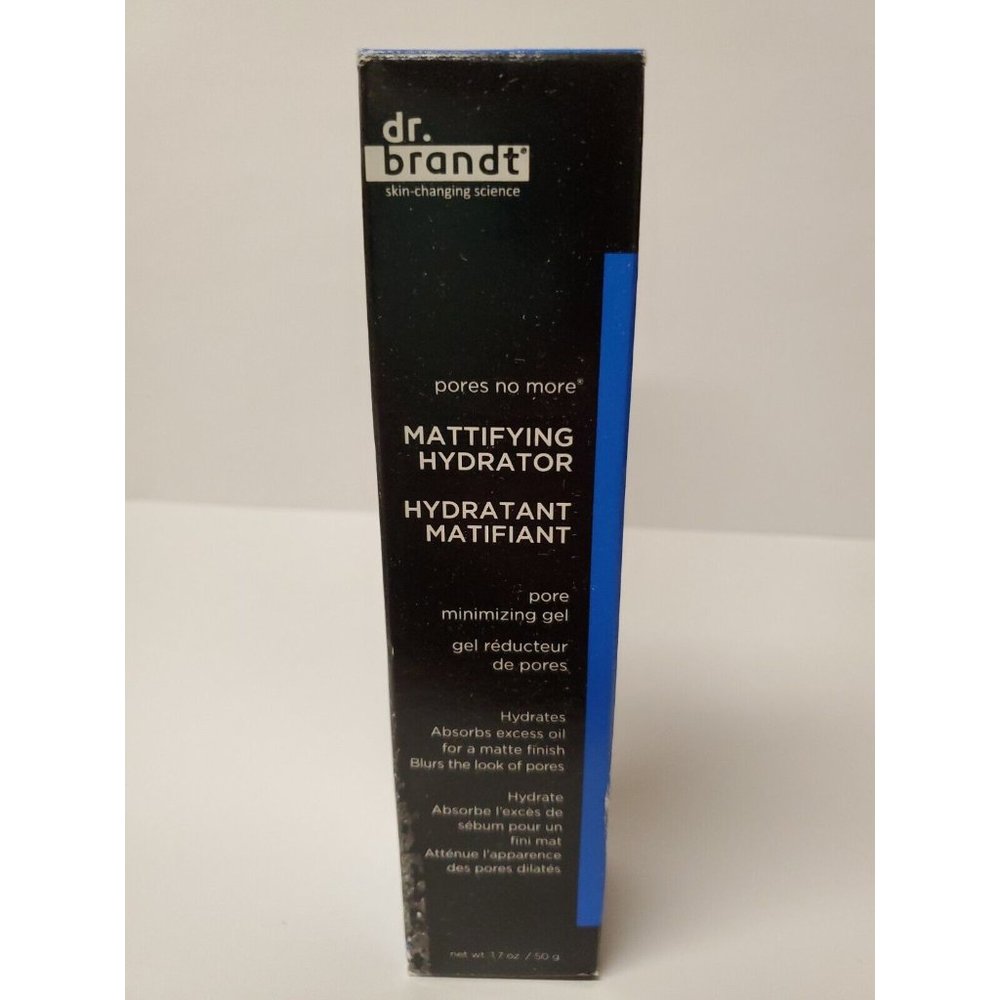 Dr Brandt Pores No More Mattifying Hydrator 1.7 oz NEW Minimizing Gel